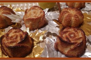 Minis Cakes Pommes Cannelle Amande