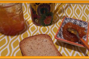 Confiture de Potiron et Amandes au Thermomix