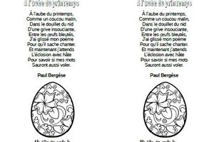 À l’aube du printemps - Paul Bergèse - CP-CE1-CE2-CM1-CM2