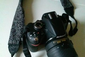 créer votre bandoulière pour appareil photo