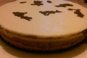 bavarois mousse caramel au beurre salé, mousse chocolat lait et miroir au chocolat blanc