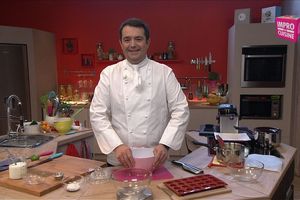 Impro en cuisine avec Jean François Piège ou comment gagner son dernier livre