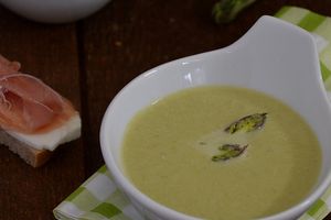 Velouté froid d'Asperges Vertes