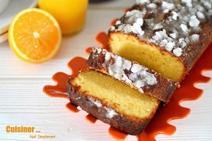 Lemon Drizzle Loaf pour le goûter