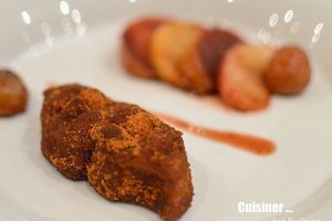 Escalope de Foie Gras façon mendiant