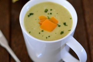 Velouté d'endives au Cheddar