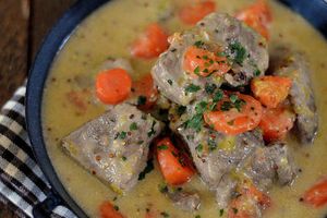 Blanquette de Porc à la Moutarde