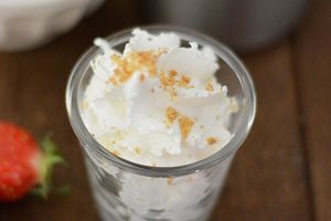 Chantilly au Mascarpone Vanillée