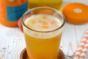 Smoothie Glacé Infusion Ananas - Sorbet Abricot