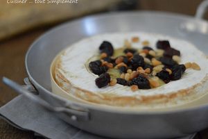 Brie Cranberries - Pignons de Pin au Four