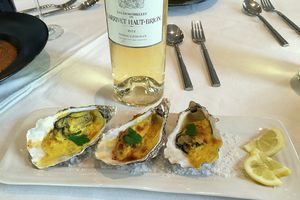 Huîtres chaudes au Curcuma
