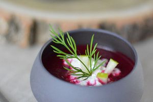 Gaspacho Betterave - Chèvre
