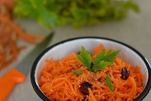 Salade de Carottes aux Cranberries