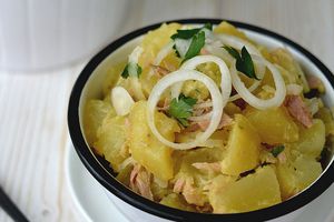 Salade de Pommes de Terre au Thon