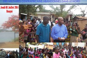 Le Pr Gaston Mandata N'Guérékata rencontre les épouses des militaires centrafricains abandonnés à Birao