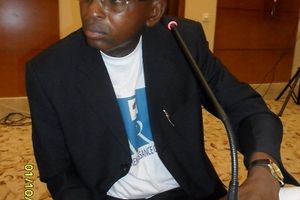 Monsieur Crépin Aristide Foukpio, Secrétaire Général du PARC, Equipe du Pr Gaston N'Guérékata