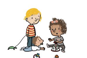 Ses nouveaux copains, rien qu'à elle