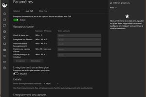 Windows 10 cache un excellent outil de capture video