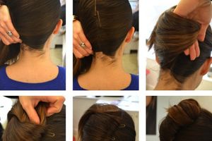 comment faire un chignon banane!!!