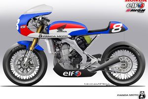HONDA CRF 450 ... (Cafe Racer-Funnily-Further-Free-Fetish-Fest...)