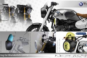 Wunderlich VINTAGE Headlight Fairing for NineT BMW