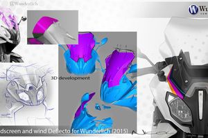 R1200RS PROTECTION WUNDERLICH / windscreen - Deflector