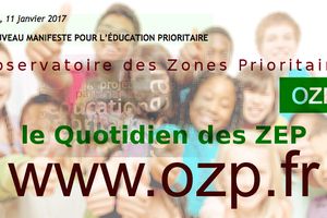 11 JANVIER 2017 - Rencontre OZP / Présentation par Marc DOUAIRE Président de l'OZP, du Manifeste 2017 EDUCATION PRIORITAIRE
