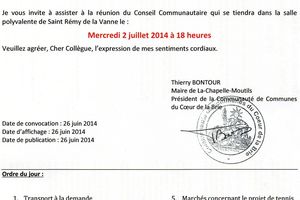 Une communauté à réunir!
