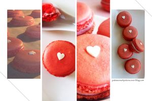 Macarons saveur framboise...