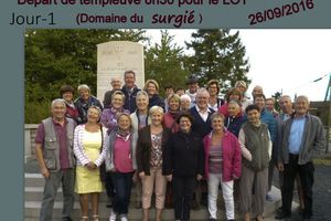 SEJOUR A FIGEAC (SEPTEMBRE 2016)