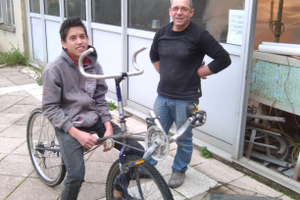 Fabrication d'un vélo couché