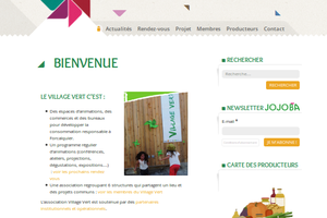 Bienvenue sur le nouveau site du Village Vert