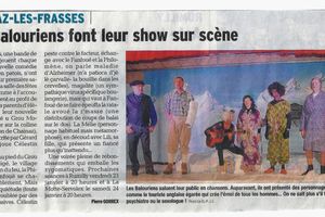 Après la première représentation...