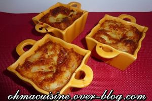 Clafoutis litchis et coco