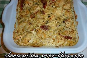 Poulet aux tomates séchées