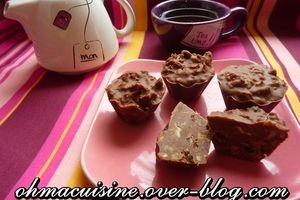 Rochers au chocolat (cadeau gourmand)