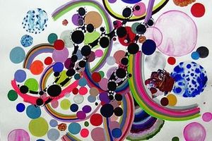 Les ronds et les arcs-en-ciel de Nina Bovasso