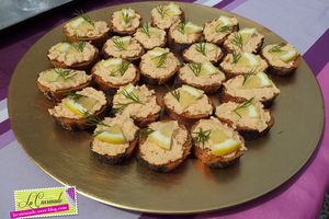 Tapas de Rillette de Saumon