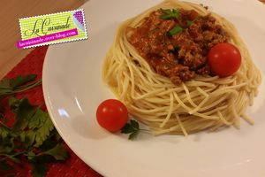 Spaghettis à la Bolognaise