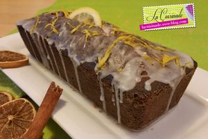 Cake au Citron, Amandes et Noisettes
