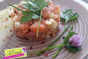 Tartare aux deux Saumons et Pommes Granny