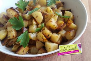 Pommes de terre aux oignons