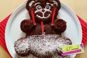 Gâteau Nounours au Chocolat