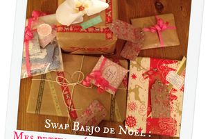 Mon 1er Swap : le Barjo Nowel de ma swappée #1 (tutos inside)