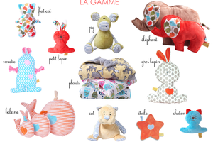 Doudous tous doux Moncalin