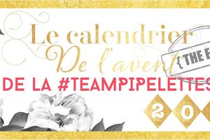 Calendrier de l'avent du #NoelTeamPipelettes2016 : Récapitulatif des gagnants !