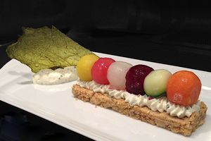 Arlequin de légumes façon crumble