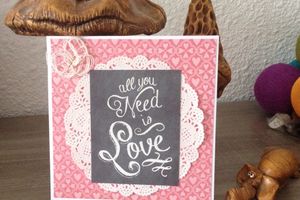 Suite du swap : mon cadeau de Valentine !