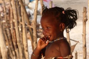 Visage d'enfants
