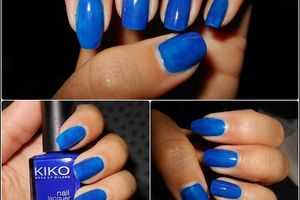 kiko bleu 335 + stamping